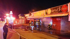  بالصور: فجر اليوم - احتراق مخبز في مدينة الرملة دون وقوع إصابات 